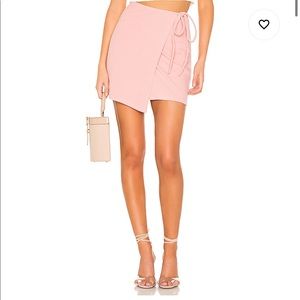 Pink Wrap Skirt